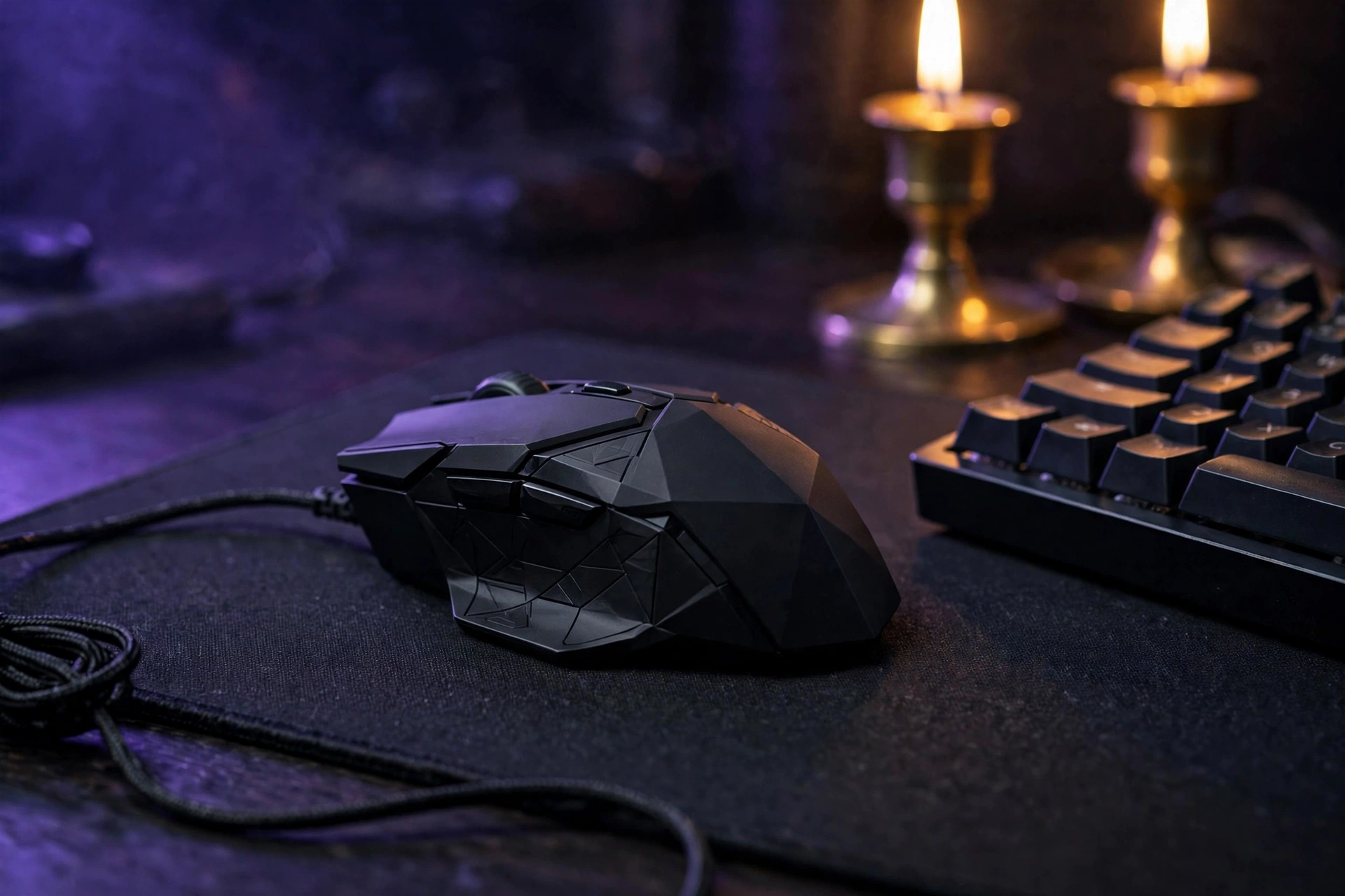 AI-generated image of the Logitech G502 HERO Wired Gaming Mouse